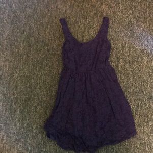 Purple sundress